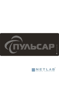 Игровая поверхность для клавиатуры и мыши Dialog PM-H50, черная, размер 700х300х3мм