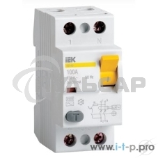 Выключатель дифференциального тока (УЗО) Iek MDV11-2-032-030 ВД1-63 2Р 32А 30мА тип А ИЭК