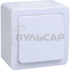 Выключатель Iek EVMP10-K01-10-54-EC ВС20-1-0-ГПБ выкл 1кл о/у IP54 (цвет клавиш: белый) ГЕРМЕС PLUS