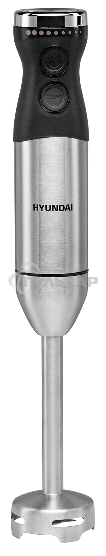 Блендер погружной Hyundai HYB-H3824 800Вт серебристый/черный