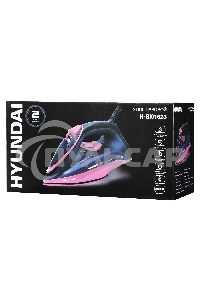 Утюг Hyundai H-SI01623 2400Вт черный/розовый