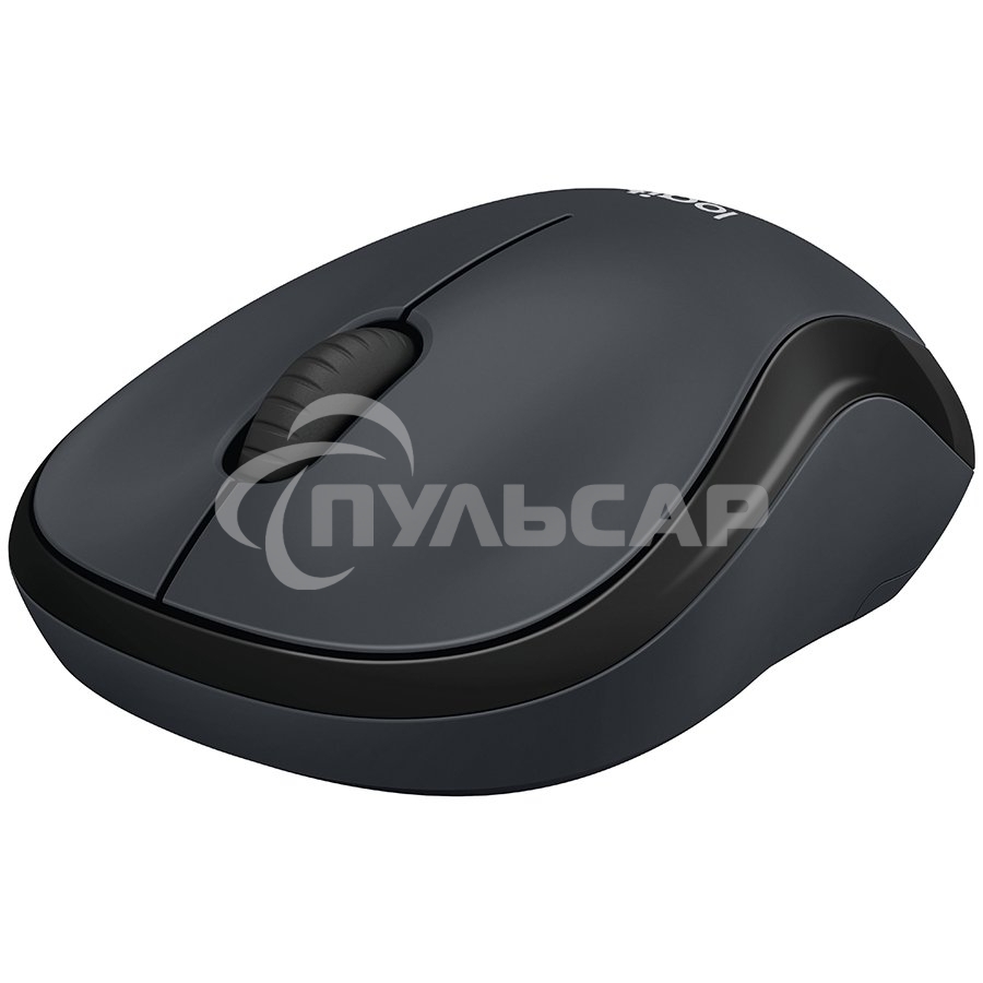 Мышь беспроводная Logitech M220 SILENT черный, 1000 dpi, радиоканал, USB, кнопки - 3