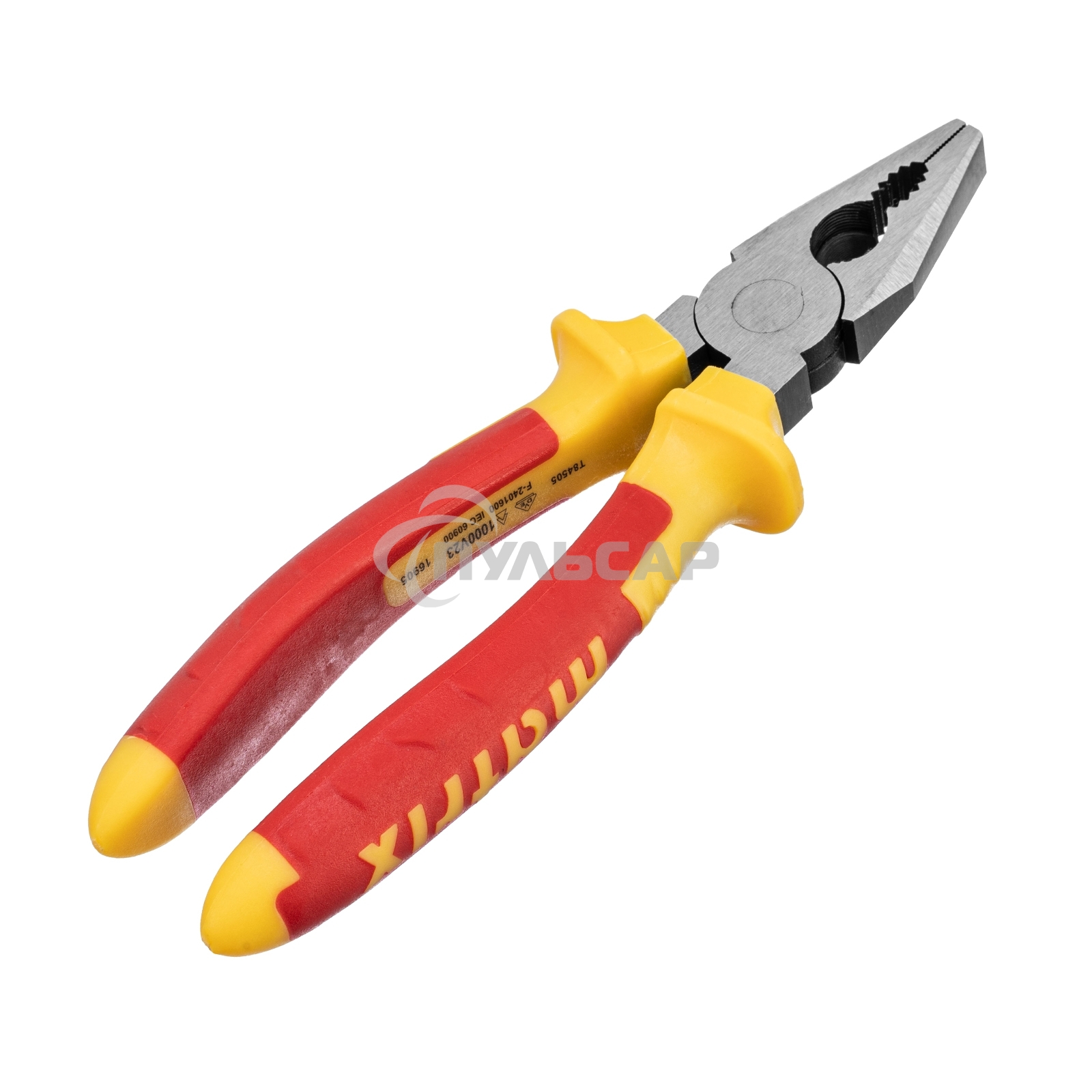 Плоскогубцы комбинированные Matrix, Insulated, 200мм, двухкомпонентные рукоятки