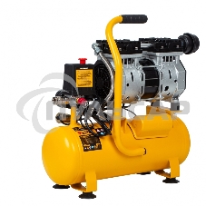 Компрессор DLS650/10 безмаслянный малошумный 650 Вт, 120 л/мин,ресивер 10 л Denzel