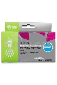 Картридж струйный Cactus CS-CD973 №920XL пурпурный (14.6 мл.) для HP Officejet 6000/6500/7000/7500