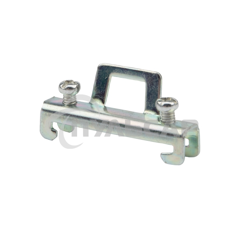 Ограничитель на DIN-рейку (металл) 2 винта Rexant (пакет 10 шт./уп.)