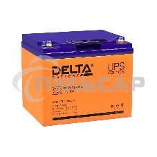 Батарея Delta DTM 1240 L (12V, 40Ah) с увеличенным сроком службы (10 лет)