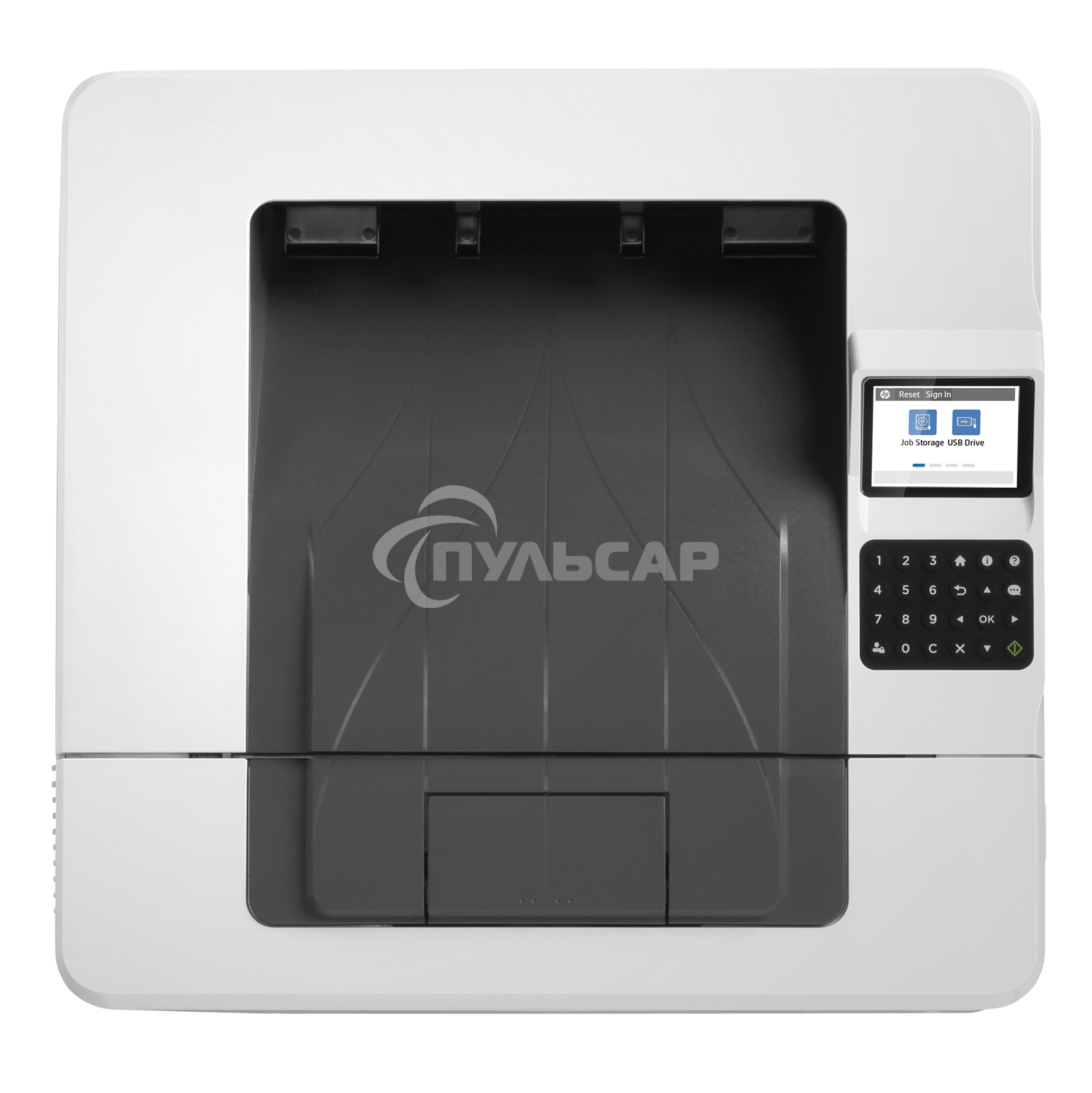 Принтер лазерный HP LaserJet Enterprise M406dn (3PZ15A), A4, ч/б, печ. до 40 стр/мин., 1200 x 1200 dpi, USB, RJ-45, Air Print, Mopria