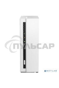 Сетевое хранилище SMB QNAP TS-133 NAS 1 HDD tray. ARM 4-core Cortex-A55 1.8GHz, ram 2 Gb (max), 1x1GbE, 1xUSB 2.0 port,1xUSB 3.2 Gen 1