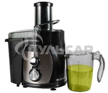 Соковыжималка Kelli KL-5091 центробежная. Мощность 1100 Вт, питание 220-240В, 50Гц, металлический корпус и фильтр, объем резервуара сока 1л., 2 скорости + импульный режим, широка я загрузочная горловина - 75мм, объем контейнера для жмыха 1л, функция 