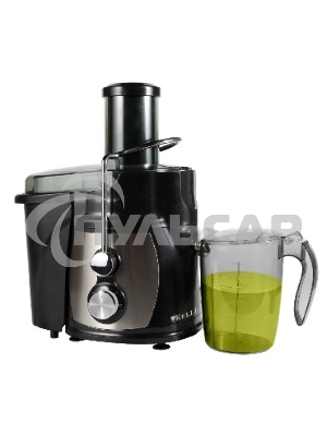 Соковыжималка Kelli KL-5091 центробежная. Мощность 1100 Вт, питание 220-240В, 50Гц, металлический корпус и фильтр, объем резервуара сока 1л., 2 скорости + импульный режим, широка я загрузочная горловина - 75мм, объем контейнера для жмыха 1л, функция 