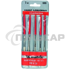 Набор надфилей Matrix алмазных 140х50х3 5шт