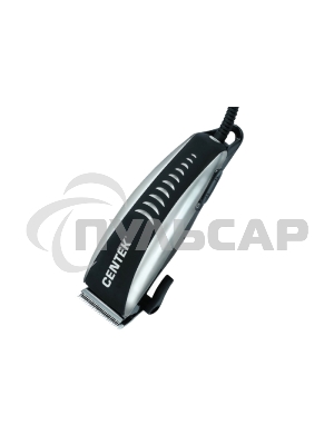 Машинка для стрижки Centek CT-2123 (черный/серебро) 10Вт, стальные лезвия, прорезиненный корпус