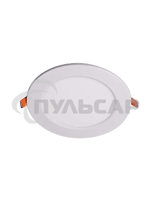 Светильник светодиодный ультратонкий встраив. PPL-R 9Вт 6500К IP40 WH d145мм круглый Jazzway 5008526A