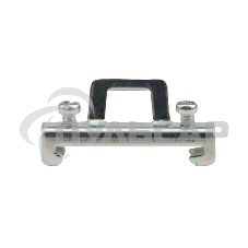 Ограничитель на DIN-рейку (металл) 2 винта Rexant (пакет 10 шт./уп.)