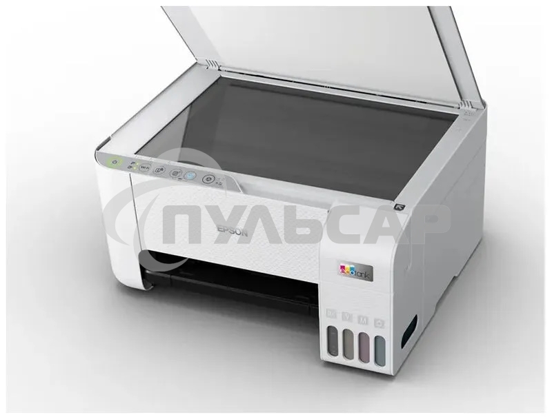 МФУ струйное Epson L3256 (C11CJ67407/C11CJ67414/C11CJ67421/C11CJ67519/C11CJ67504/C11CJ67524/C11CJ67516), A4 цветное, печ. до 10 стр/мин. (ч/б) до 5 стр/мин. (цвет), 1440 x 5760 dpi (печать) 1200x2400dpi (скан.), USB, Wi-Fi