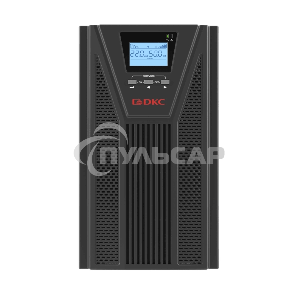 Источник бесперебойного питания Онлайн ИБП 3кВ.А 8х7А.ч Schuko (4) DKC SMALLT3A10S