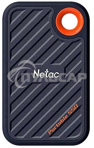 Внешний SSD Netac ZX20, 2TB, USB 3.2 Gen 2x2 Type-C, R/W 2000/1800, черный
