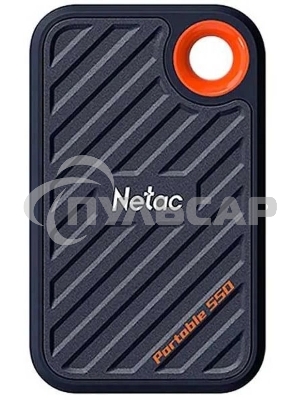 Внешний SSD Netac ZX20, 2TB, USB 3.2 Gen 2x2 Type-C, R/W 2000/1800, черный