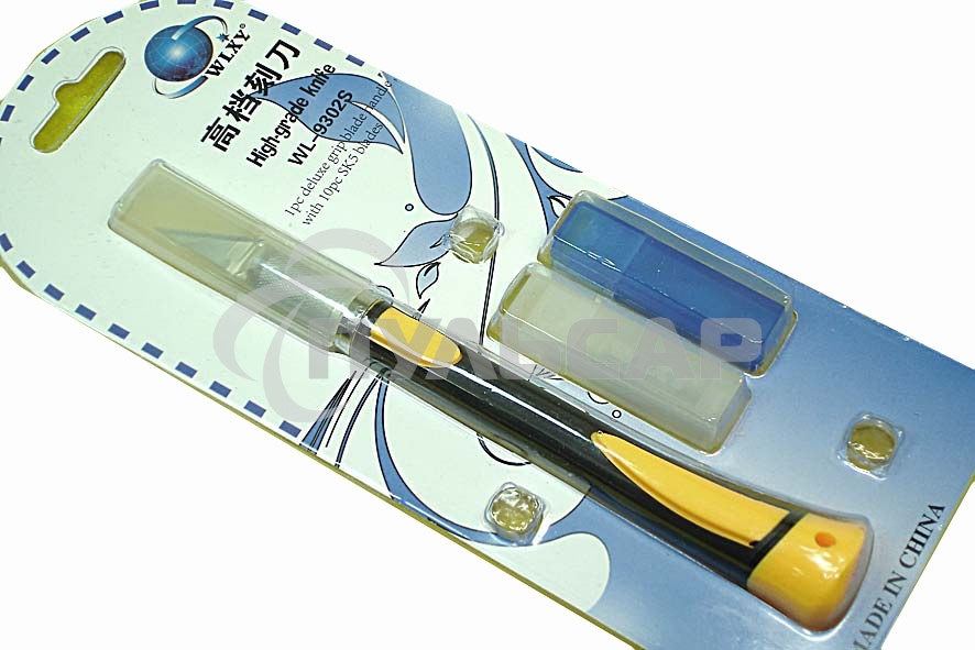 Скальпель WLXY WL-9302S набором лезвий (10шт.)