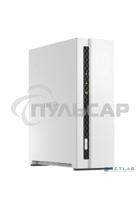 Сетевое хранилище SMB QNAP TS-133 NAS 1 HDD tray. ARM 4-core Cortex-A55 1.8GHz, ram 2 Gb (max), 1x1GbE, 1xUSB 2.0 port,1xUSB 3.2 Gen 1