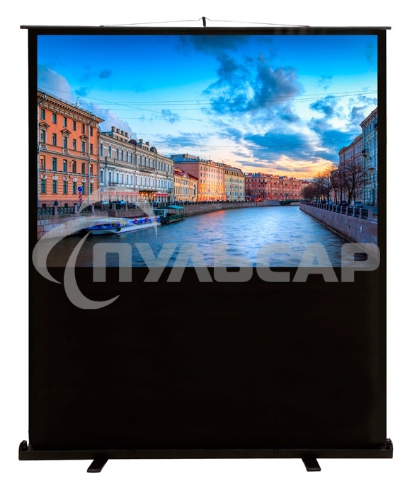 Экран Cactus 90x160см FloorCompactExpert CS-PSFLCE-160X90 16:9 напольный рулонный