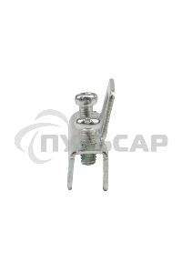 Ограничитель на DIN-рейку (металл) 2 винта Rexant (пакет 10 шт./уп.)