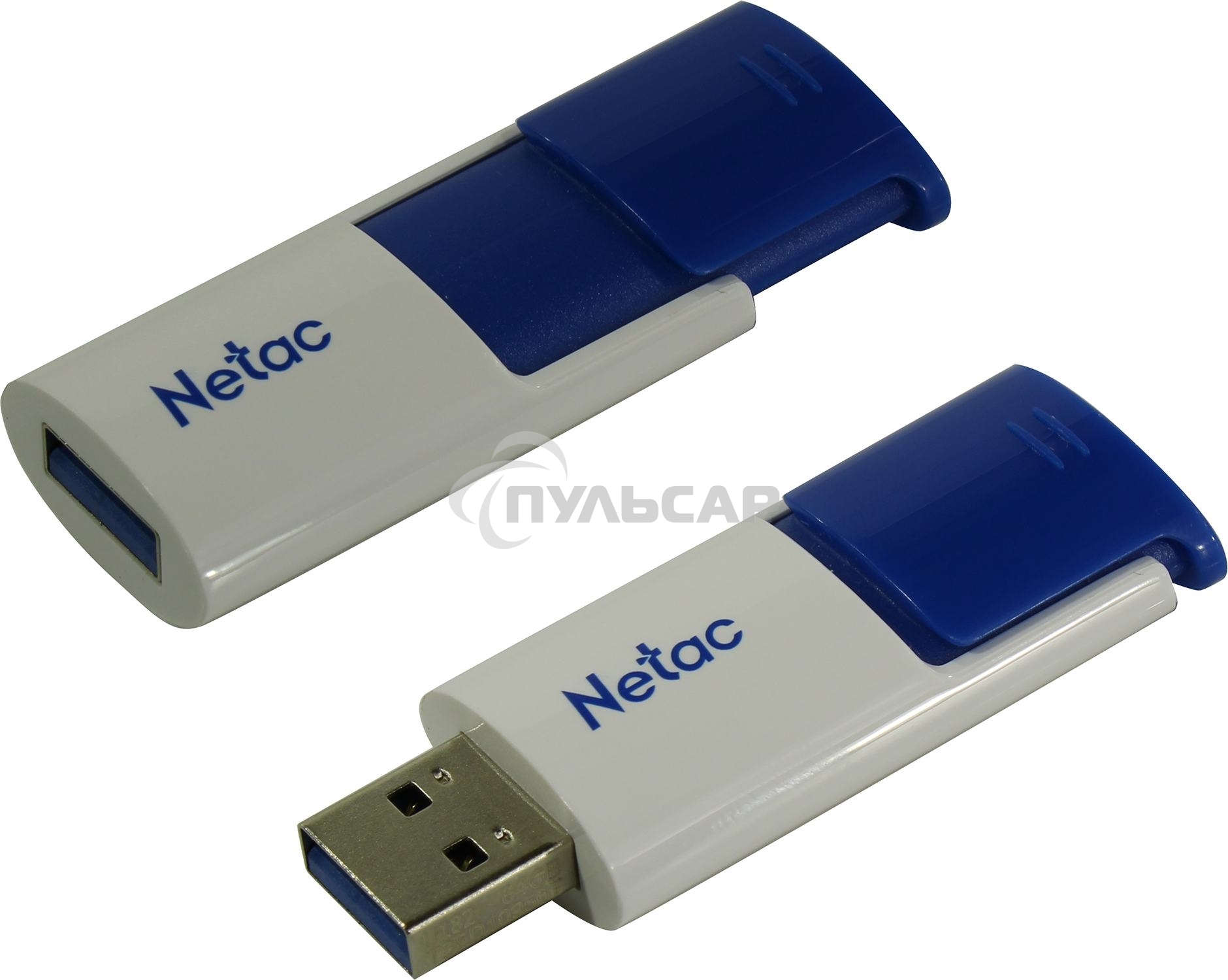 Флешка USB Netac U182 Blue 16 Gb <NT03U182N-016G-30BL>, USB 3.0
