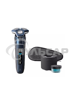 Электробритва роторная Philips S7885/50 реж.эл.:3 питан.:аккум. синий