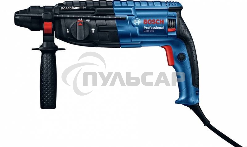 Перфоратор Bosch GBH 2-24 DRE патрон:SDS-plus уд.:2.7Дж 790Вт (кейс в комплекте)