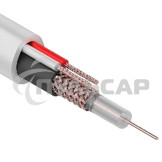 Кабель КВК-В-1,5+2x0,75 мм² (Cu/Cu) белый (бухта 200 м) Rexant