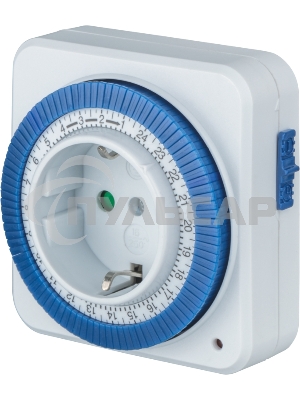 Таймер Navigator NTR-A-S02-WH розет. электромех.
