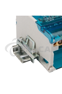 Ограничитель на DIN-рейку (металл) 2 винта Rexant (пакет 10 шт./уп.)