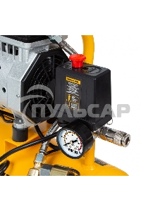 Компрессор DLS650/10 безмаслянный малошумный 650 Вт, 120 л/мин,ресивер 10 л Denzel