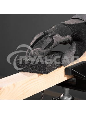 Губка Matrix для шлифования, 100 x 70 x 25 мм, мягкая, 3 шт., P 60/80, P 60/100, P 80/120