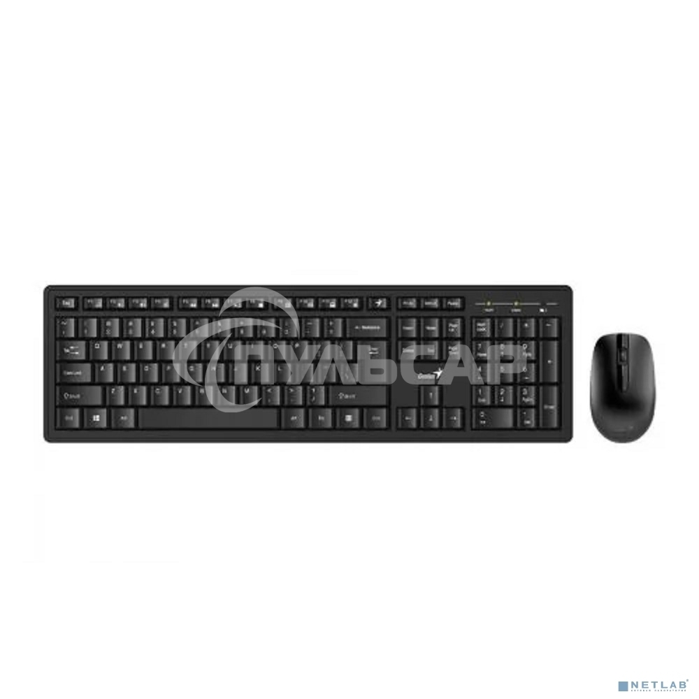 Комплект (клавиатура+мышь) Genius keyboard+mouse Smart KM-8200, Dual Color, RU, 2.4GHZ