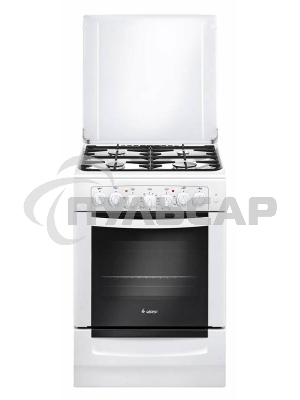 Плита комбинированная Gefest ПГЭ 6102-02 белый, конфорок 4 газовых, духовка 55 л, 60 см x 85 см x 60 см