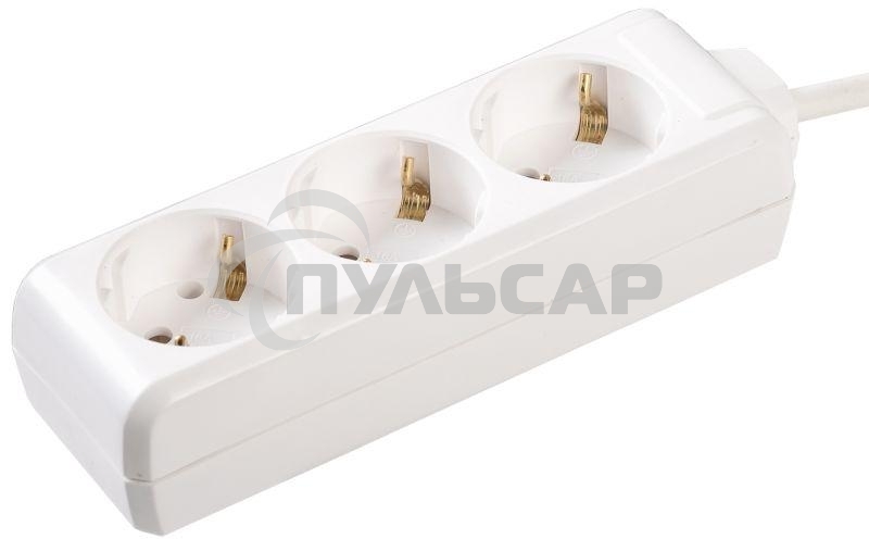 Удлинитель 3х3м с заземл. 16А IP20 У03 2P+PE ИЭК WYP10-16-03-03-Z-N
