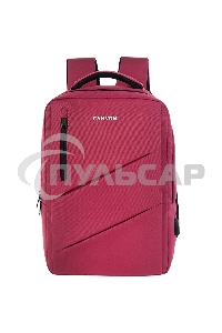 Рюкзак CANYON BPE-5, Laptop backpack for 15.6 inch, Product spec/size(мм): 400MM x300MM x 120MM(+60MM), Red, EXTERIOR materials:100% Polyester, Inner materials:100% Polyestermax weight (KGS): 12kgs