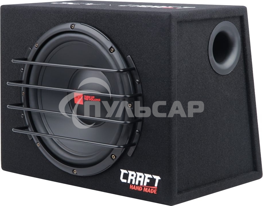 Сабвуфер автомобильный ACV CRAFT B12A 300Вт активный (30см/12
