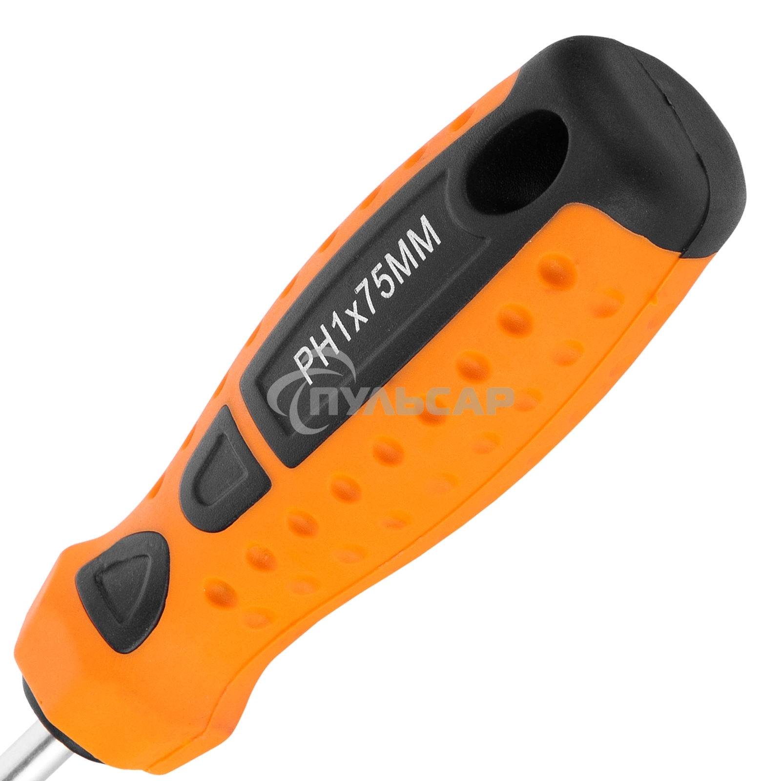 Отвертка SPARTA 11777point ph1х75мм crv 2-х компонентная рукоятка