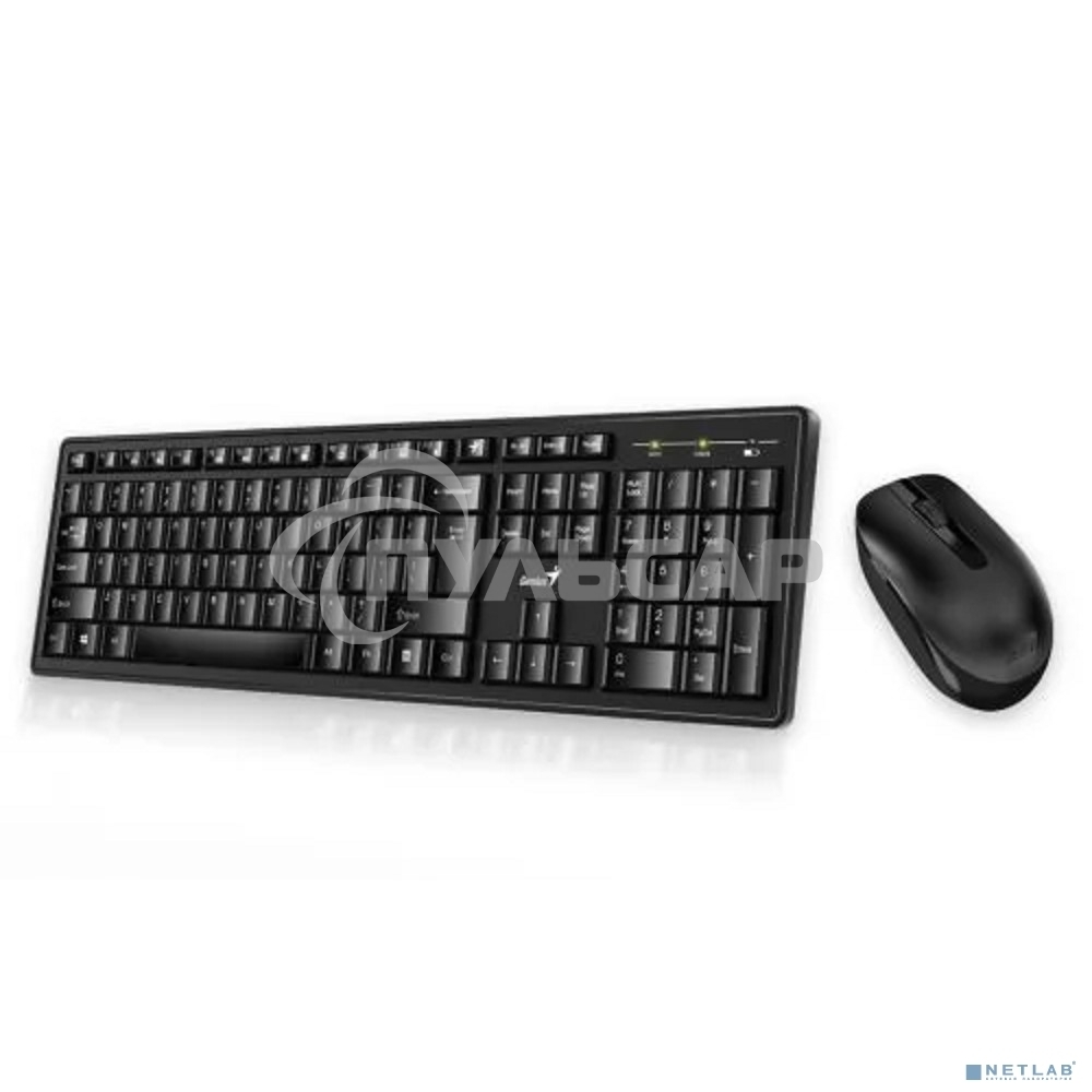 Комплект (клавиатура+мышь) Genius keyboard+mouse Smart KM-8200, Dual Color, RU, 2.4GHZ