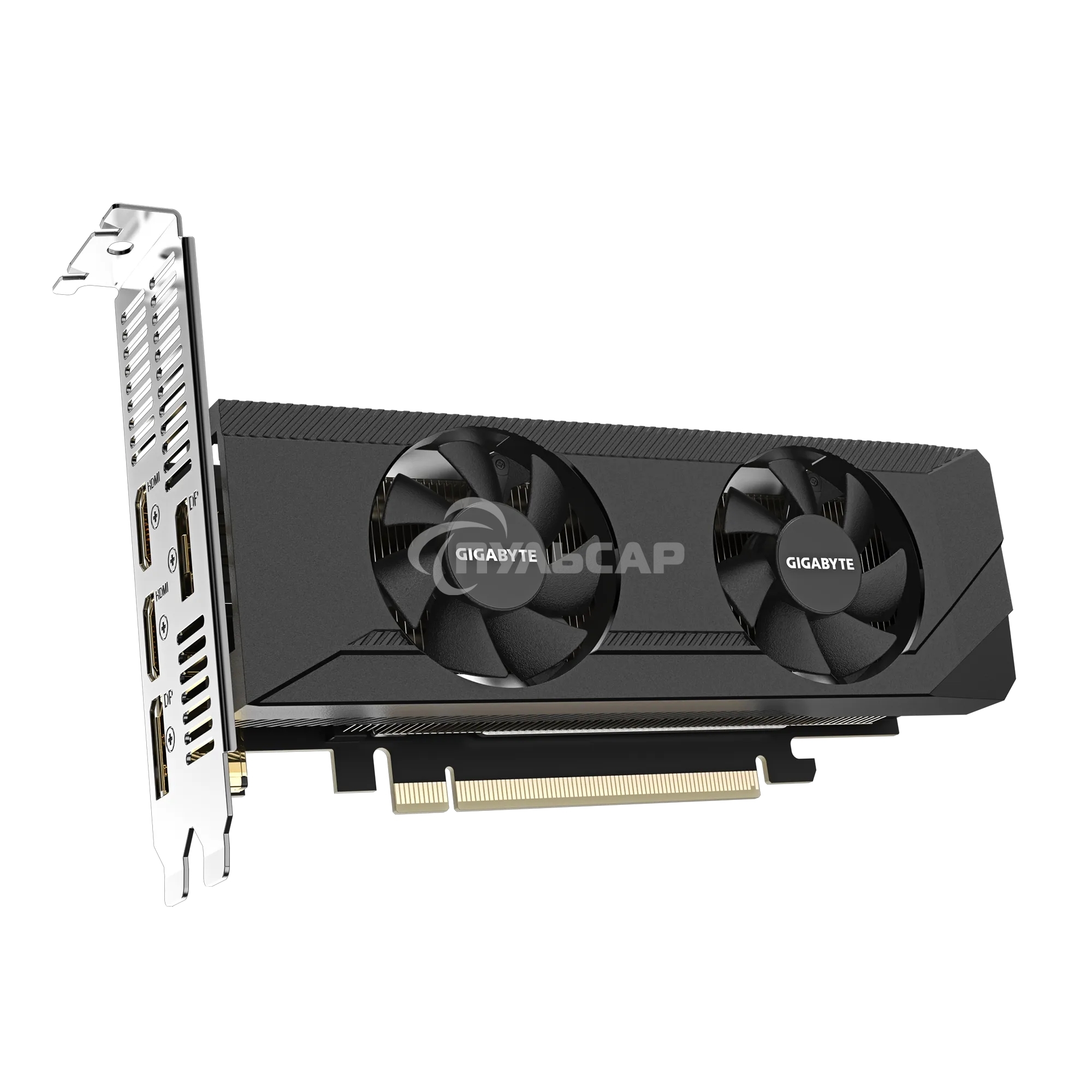 Видеокарта Gigabyte GV-N3050OC-6GL NVIDIA GeForce RTX 3050 6Gb 96bit PCI-E 4.0 GDDR6 1822/14000 HDMIx2 DPx2 HDCP Ret