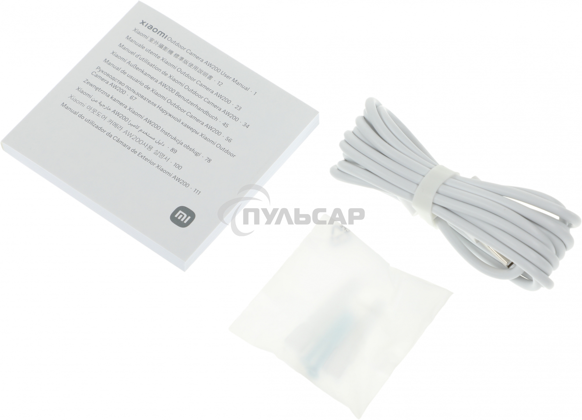 Камера IP Xiaomi Outdoor Camera AW200 белый (3 Mп, 2304 х1296, 101,7°, Wi-Fi, IP66) (BHR6398GL)