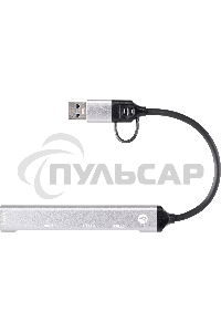 USB концентратор TypeC+adapter-->USB3.0+2USB2,0+SD+TF, VCOM