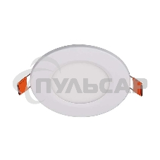 Светильник светодиодный ультратонкий встраив. PPL-R 3Вт 6500К IP40 WH d80мм круглый JazzWay 5008441A