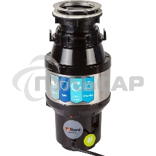 Измельчитель пищевых отходов Bort MASTER ECO (91275752) Число ступеней измельчения 2 ; Система шумоизоляции Да ; Мощность 390 Вт; Объем камеры 1000 мл; Материал камеры Металл ; Система защиты от перегрузки и заклинивания; Скорость холостого хода 2600 об/м