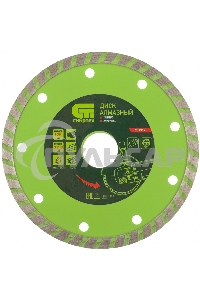 Диск алмазный СИБРТЕХ отрезной Turbo, 125 х 22,2 мм 731317