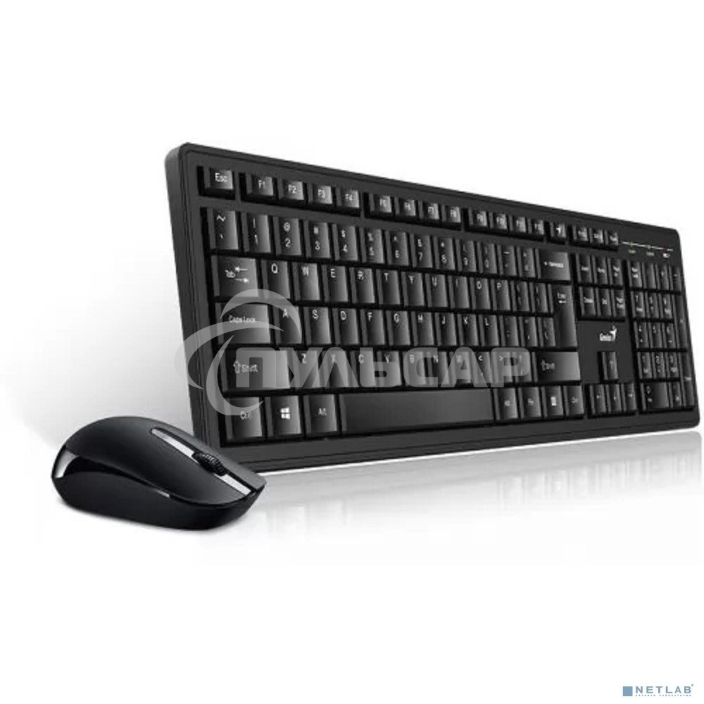 Комплект (клавиатура+мышь) Genius keyboard+mouse Smart KM-8200, Dual Color, RU, 2.4GHZ