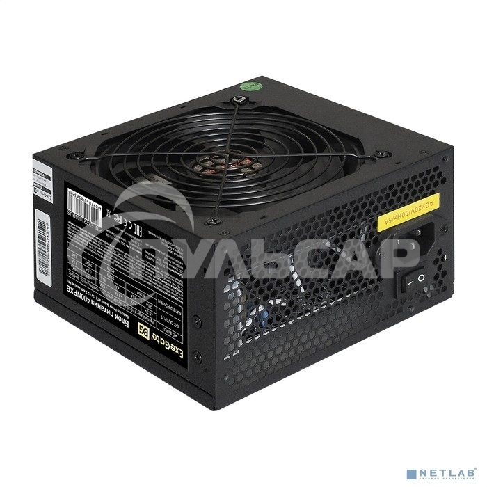 Блок питания ExeGate 400NPXE (EX221636RUS), 400Вт, 120мм, черный